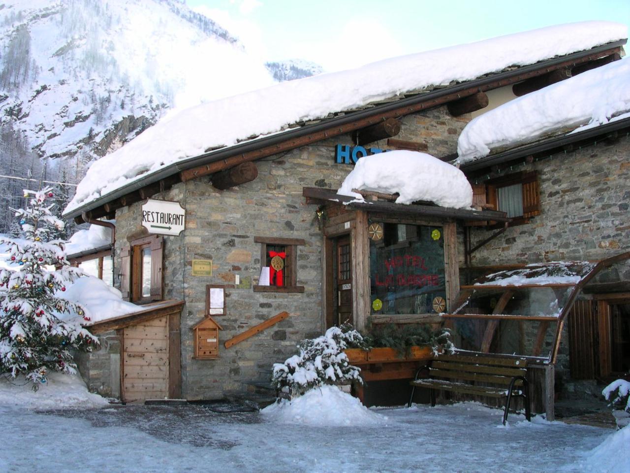 Hotel Restaurant La Barme Cogne Exterior foto